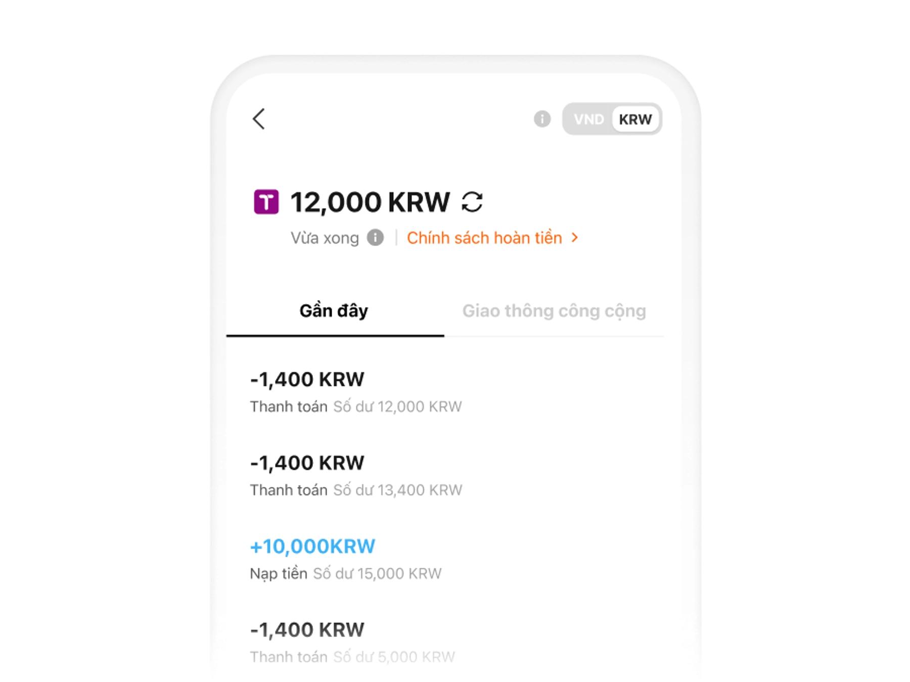 WOWPASS app tmoney preview